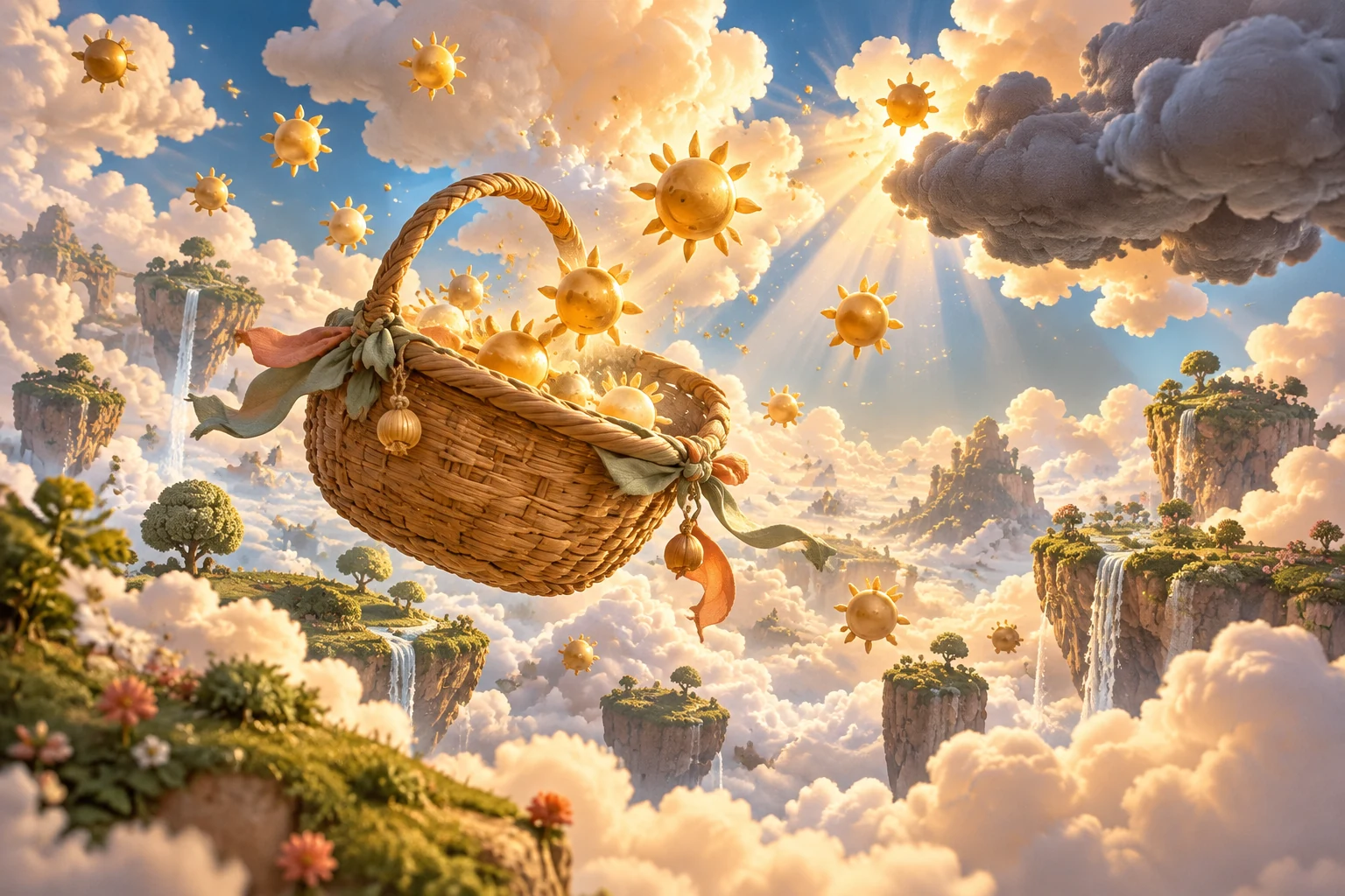 Cloud Catch — original Casual game artwork