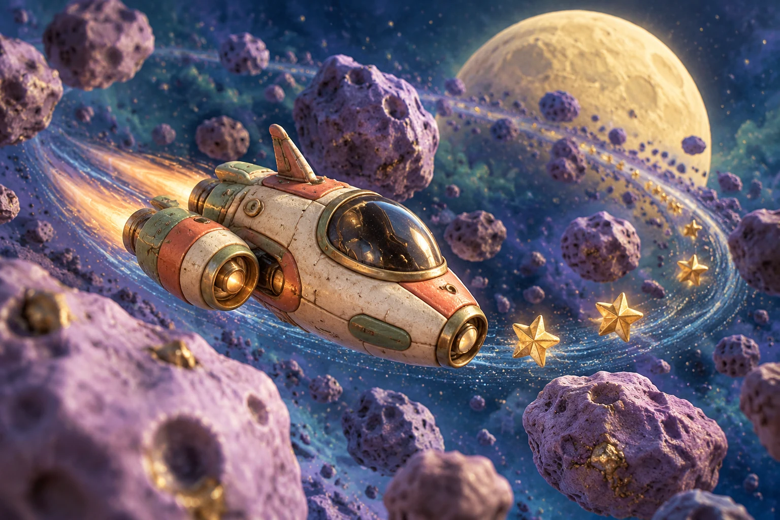 Orbital Drift — original Arcade game artwork