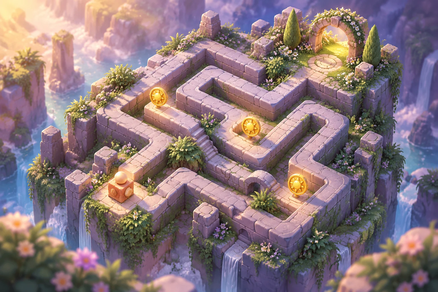 Pocket Path — original Puzzle game artwork