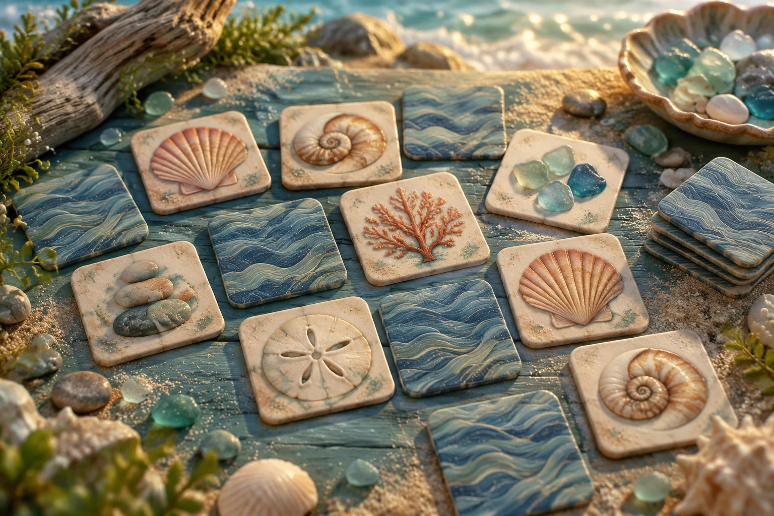Tidal Pairs — original Casual game artwork